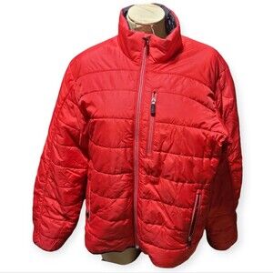LANDS' END Insulated Plush Puffer Winter Coat Size Large